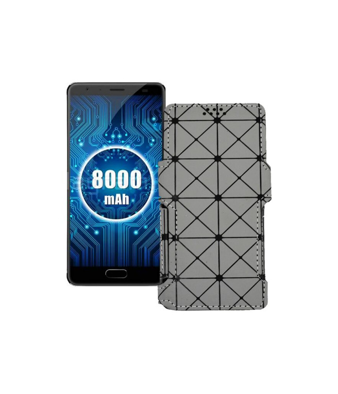 Чохол-книжка з екошкіри для телефону Oukitel K8000