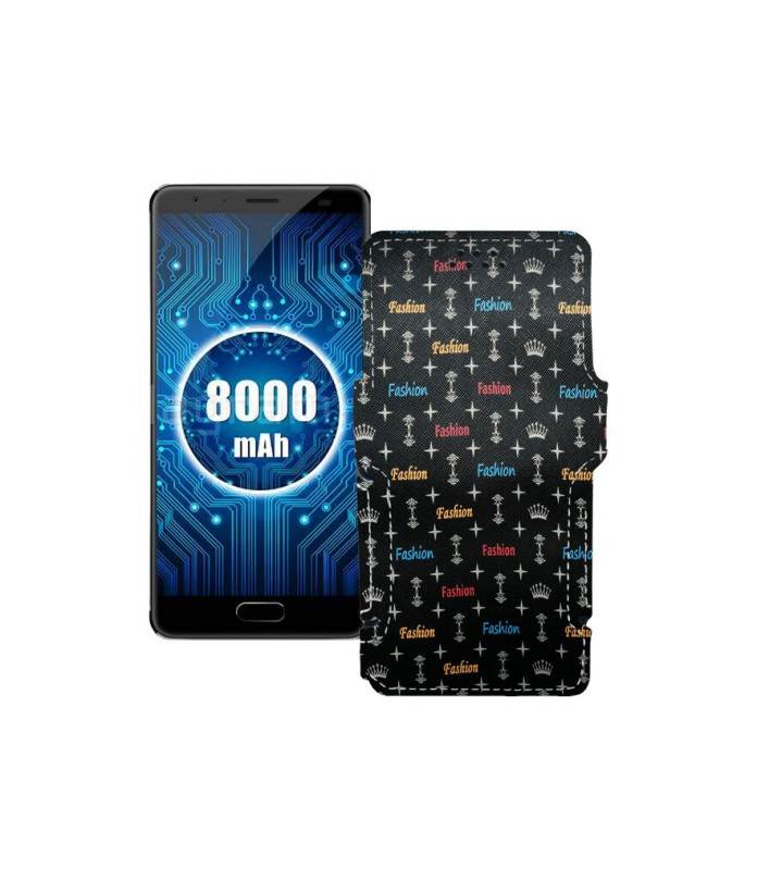 Чохол-книжка з екошкіри для телефону Oukitel K8000