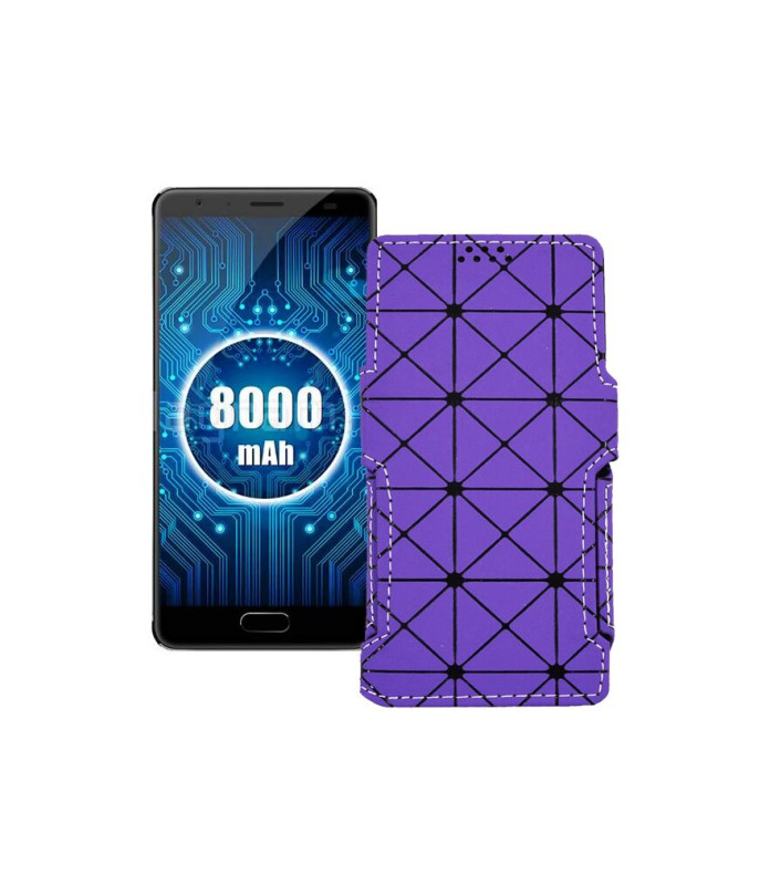 Чохол-книжка з екошкіри для телефону Oukitel K8000