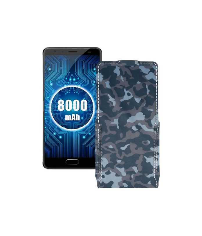 Чохол-флип з екошкіри для телефону Oukitel K8000