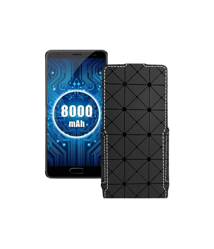 Чохол-флип з екошкіри для телефону Oukitel K8000