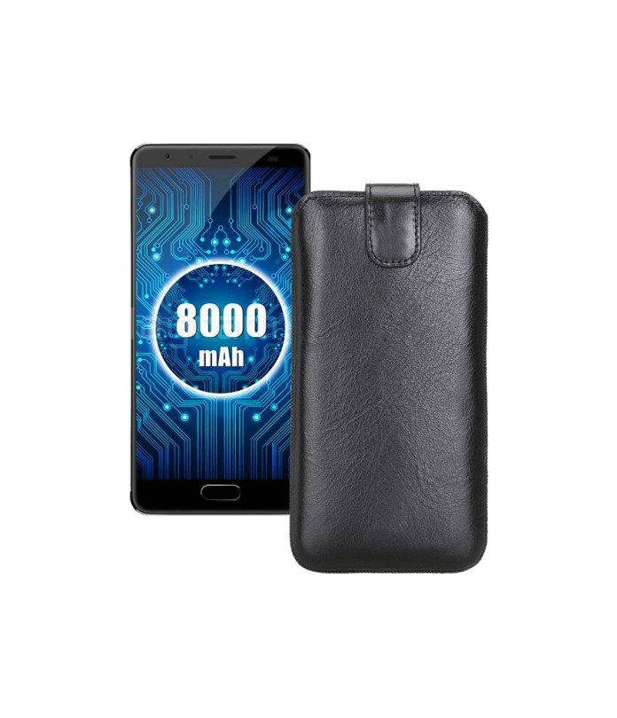 Витяжка зі шкіри для телефону Oukitel K8000