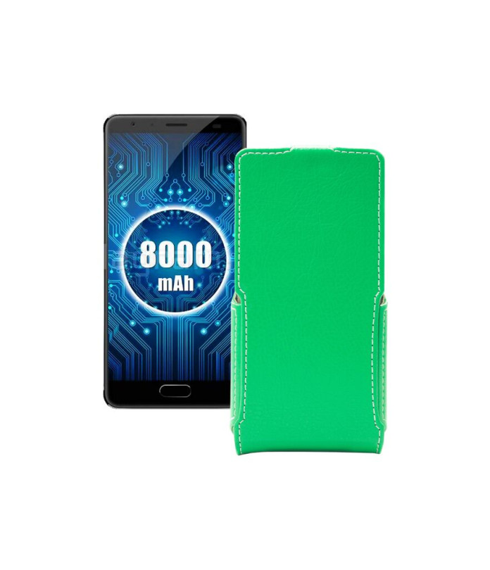 Чохол-флип з екошкіри для телефону Oukitel K8000