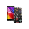 Чохол-флип з екошкіри для телефону Asus ZenFone Max ZC550KL (Z010D)