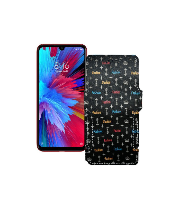 Чохол-книжка з екошкіри для телефону Xiaomi Redmi Note 7