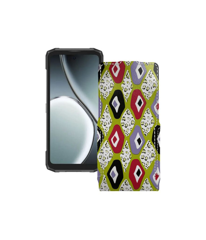 Чохол-флип з екошкіри для телефону Doogee Blade20 Ultra