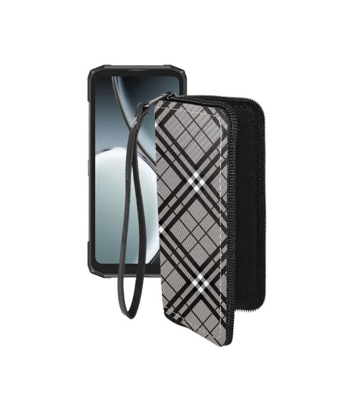 Чохол-гаманець з екошкіри для телефону Doogee Blade20 Ultra