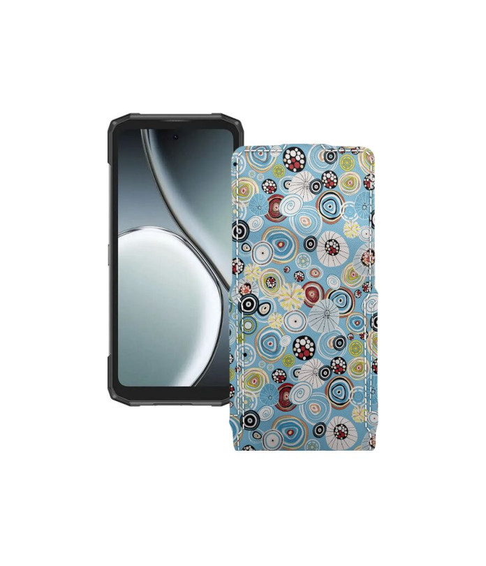 Чохол-флип з екошкіри для телефону Doogee Blade20 Ultra