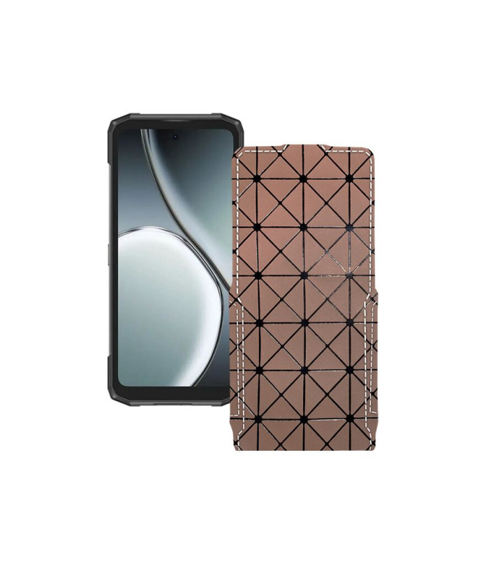 Чохол-флип з екошкіри для телефону Doogee Blade20 Ultra