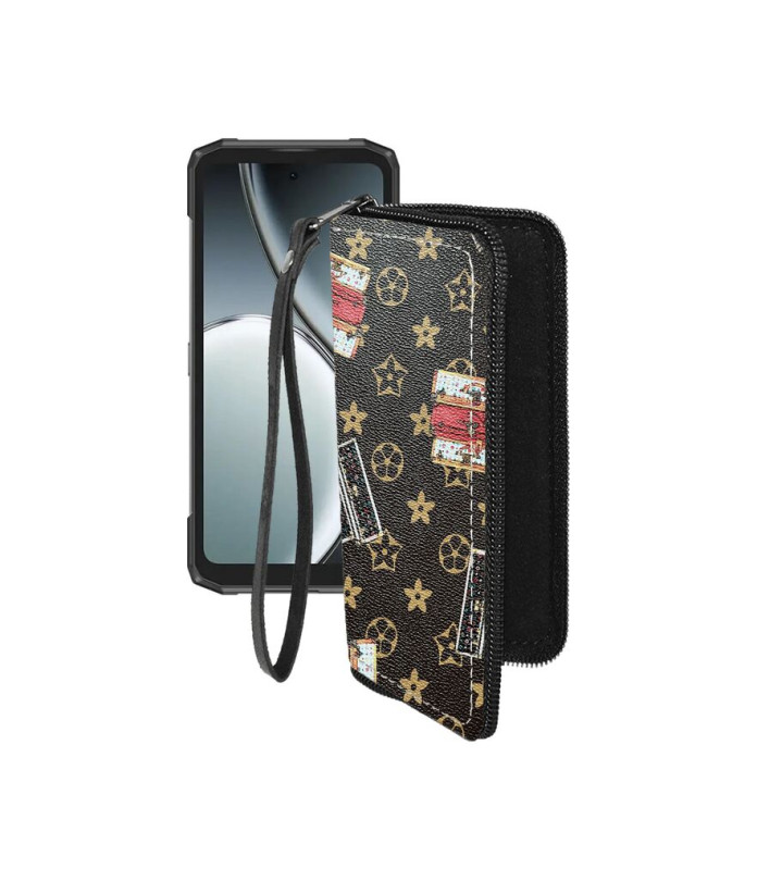 Чохол-гаманець з екошкіри для телефону Doogee Blade20 Ultra