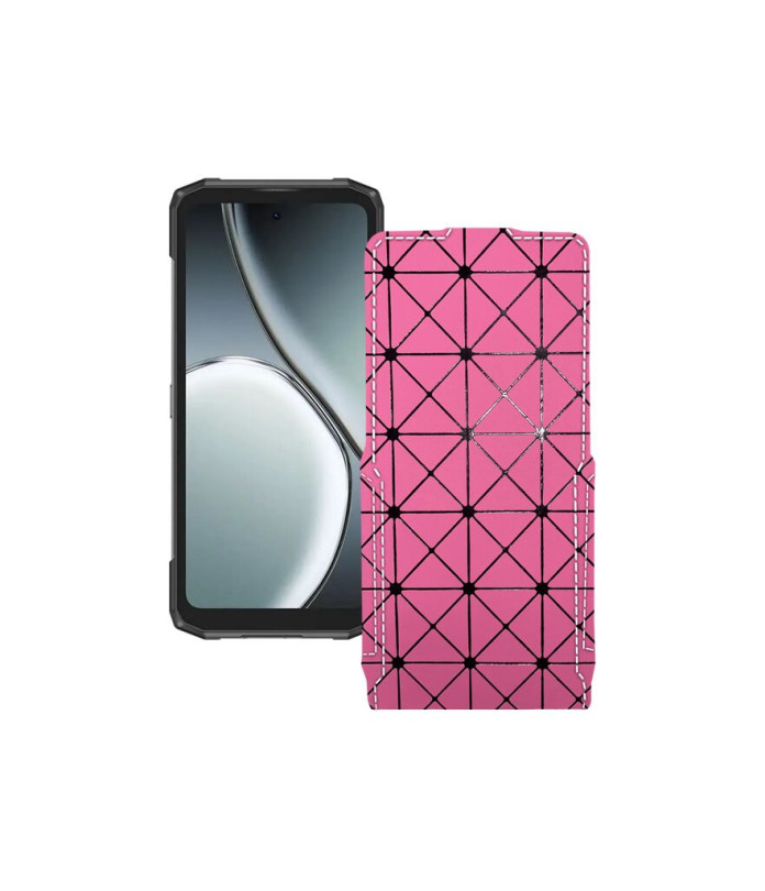 Чохол-флип з екошкіри для телефону Doogee Blade20 Ultra