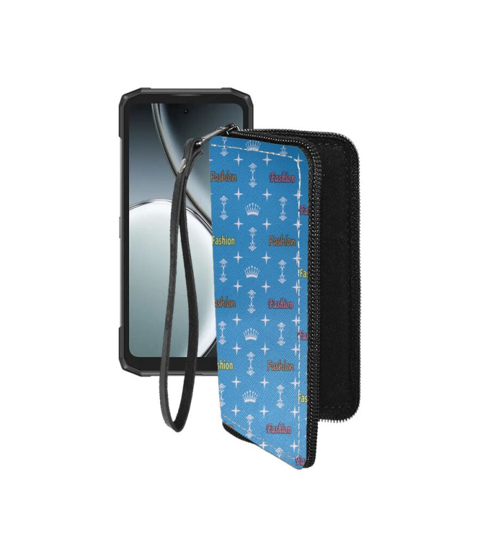 Чохол-гаманець з екошкіри для телефону Doogee Blade20 Ultra