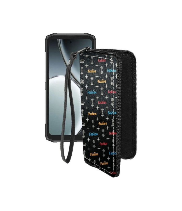 Чохол-гаманець з екошкіри для телефону Doogee Blade20 Ultra