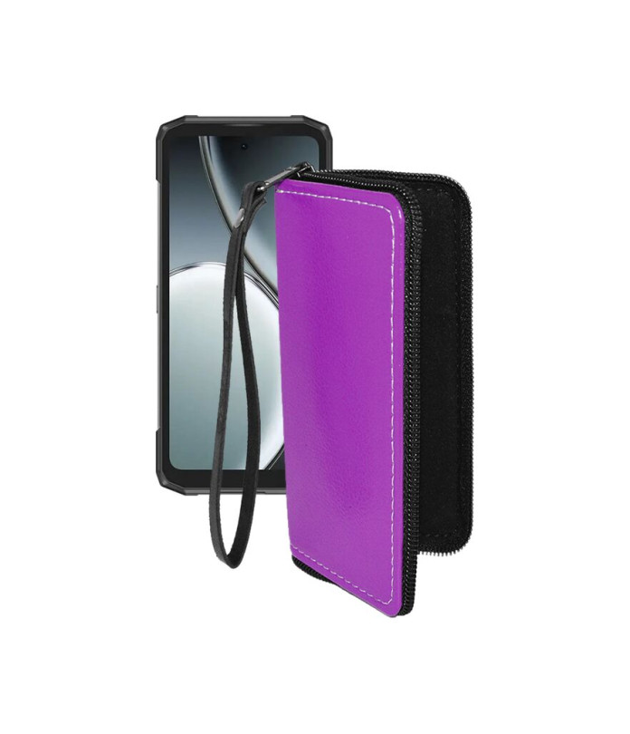 Чохол-гаманець з екошкіри для телефону Doogee Blade20 Ultra