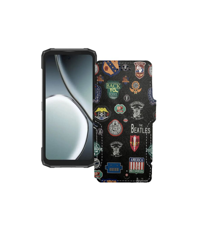 Чохол-книжка з екошкіри для телефону Doogee Blade20 Ultra