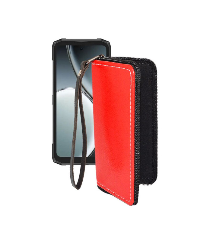 Чохол-гаманець з екошкіри для телефону Doogee Blade20 Ultra