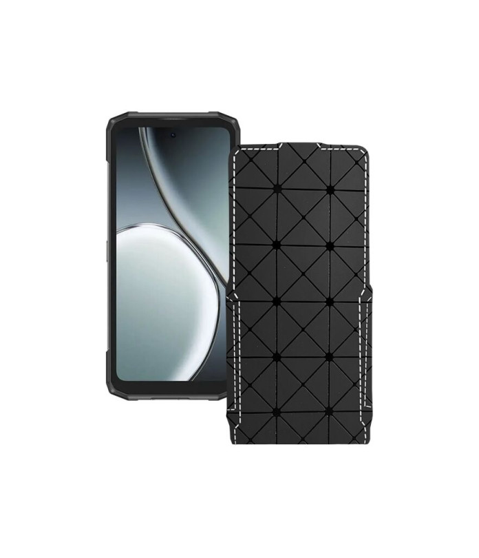 Чохол-флип з екошкіри для телефону Doogee Blade20 Ultra