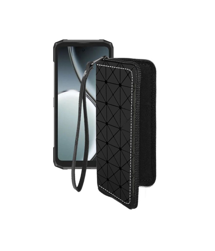 Чохол-гаманець з екошкіри для телефону Doogee Blade20 Ultra