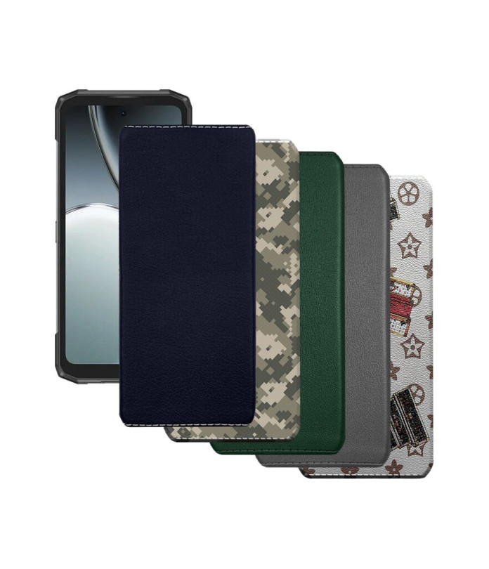 Накладка з екошкіри для телефону Doogee Blade20 Ultra