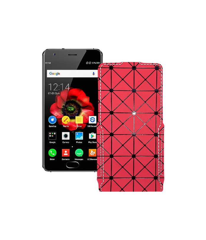 Чохол-флип з екошкіри для телефону Oukitel K4000 Plus