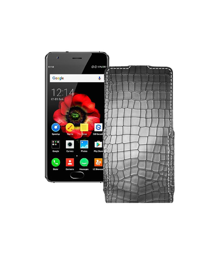 Чохол-флип з екошкіри для телефону Oukitel K4000 Plus