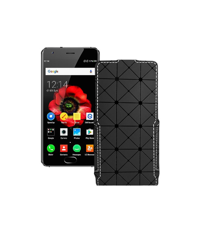 Чохол-флип з екошкіри для телефону Oukitel K4000 Plus