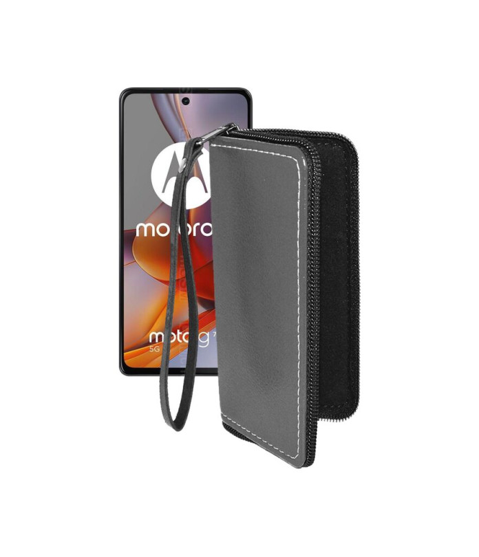 Чохол-гаманець з екошкіри для телефону Motorola Moto G75 5G