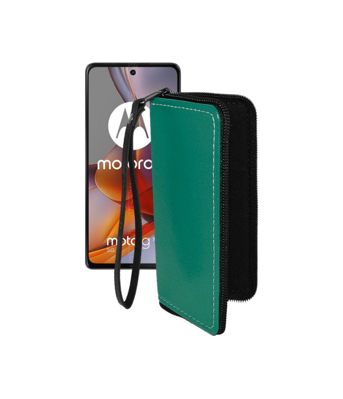 Чохол-гаманець з екошкіри для телефону Motorola Moto G75 5G