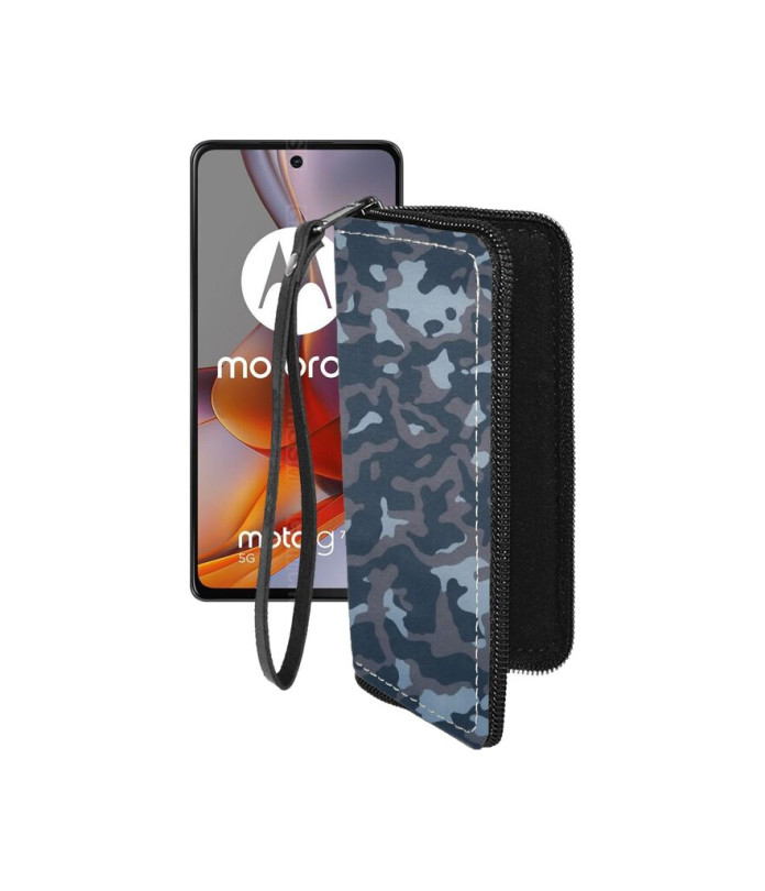 Чохол-гаманець з екошкіри для телефону Motorola Moto G75 5G