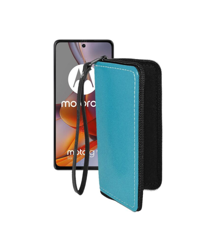 Чохол-гаманець з екошкіри для телефону Motorola Moto G75 5G