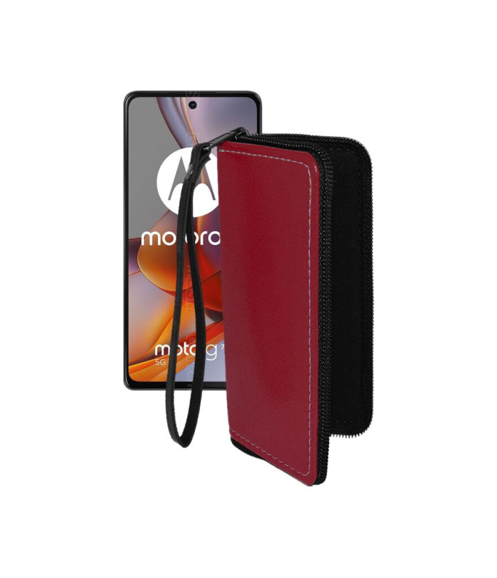 Чохол-гаманець з екошкіри для телефону Motorola Moto G75 5G