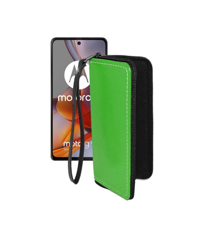 Чохол-гаманець з екошкіри для телефону Motorola Moto G75 5G