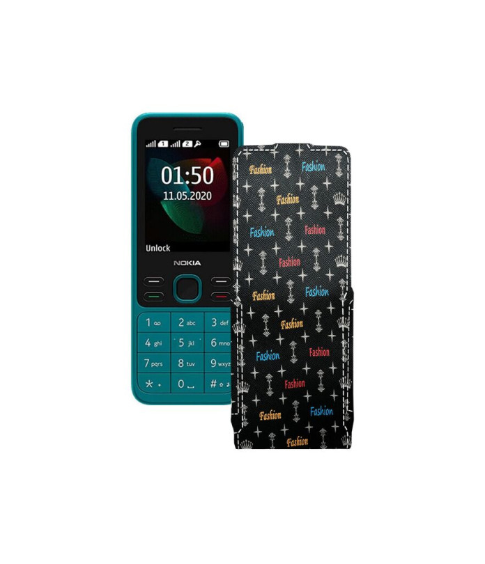 Чохол-флип з екошкіри для телефону Nokia 150 (TA-1235)