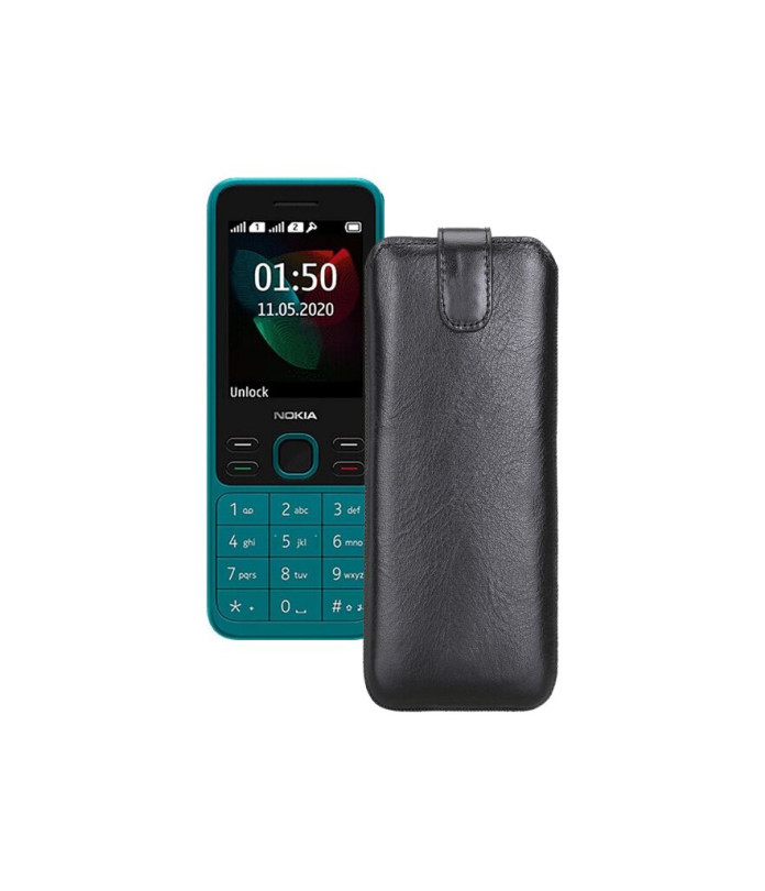 Витяжка з екошкіри для телефону Nokia 150 (TA-1235)