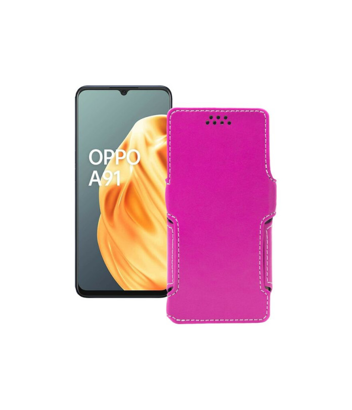 Чохол-книжка з екошкіри для телефону OPPO A91