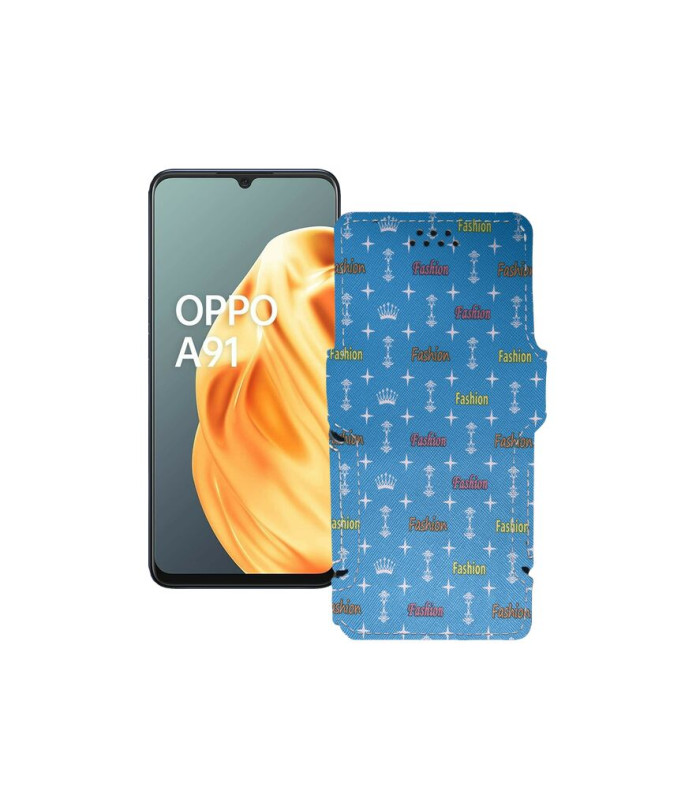 Чохол-книжка з екошкіри для телефону OPPO A91