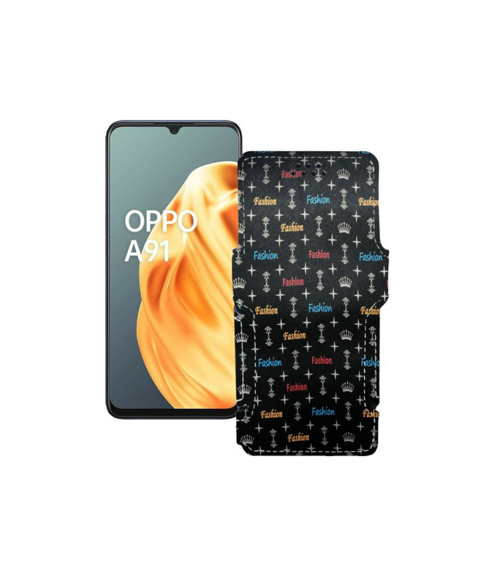 Чохол-книжка з екошкіри для телефону OPPO A91