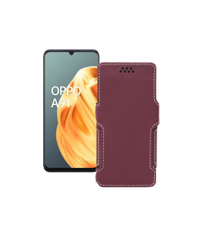 Чохол-книжка з екошкіри для телефону OPPO A91