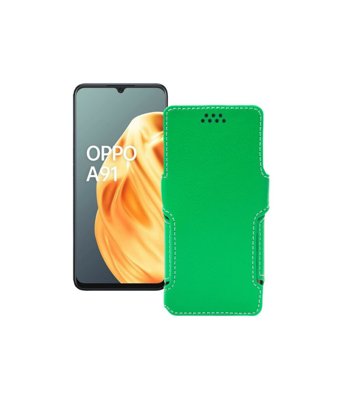 Чохол-книжка з екошкіри для телефону OPPO A91