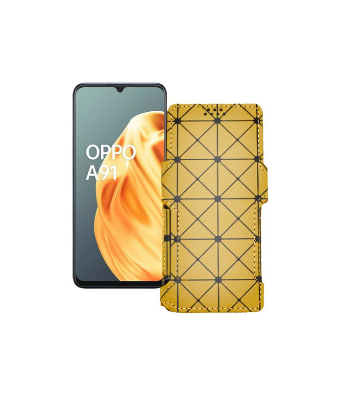 Чохол-книжка з екошкіри для телефону OPPO A91