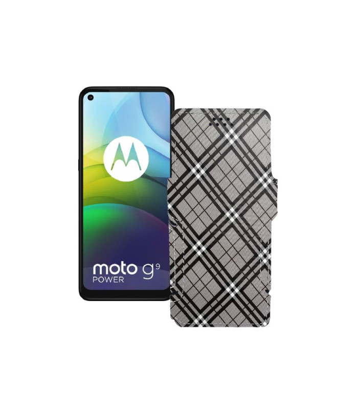 Чохол-книжка з екошкіри для телефону Motorola moto G9 Power