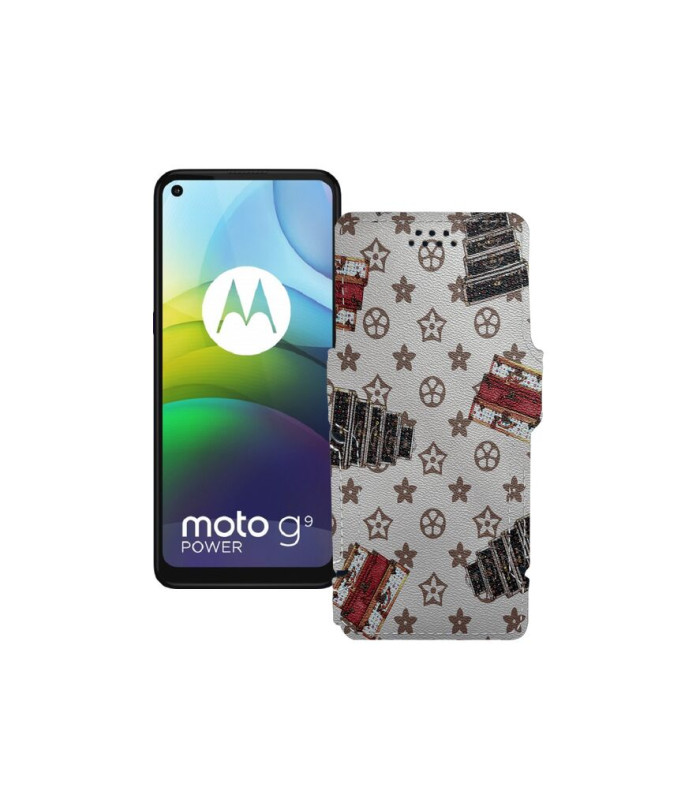 Чохол-книжка з екошкіри для телефону Motorola moto G9 Power