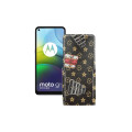 Чохол-флип з екошкіри для телефону Motorola moto G9 Power