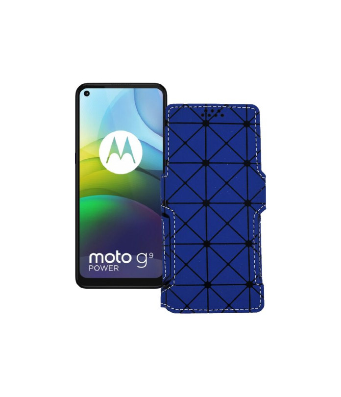 Чохол-книжка з екошкіри для телефону Motorola moto G9 Power