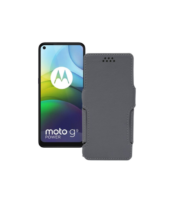 Чохол-книжка з екошкіри для телефону Motorola moto G9 Power