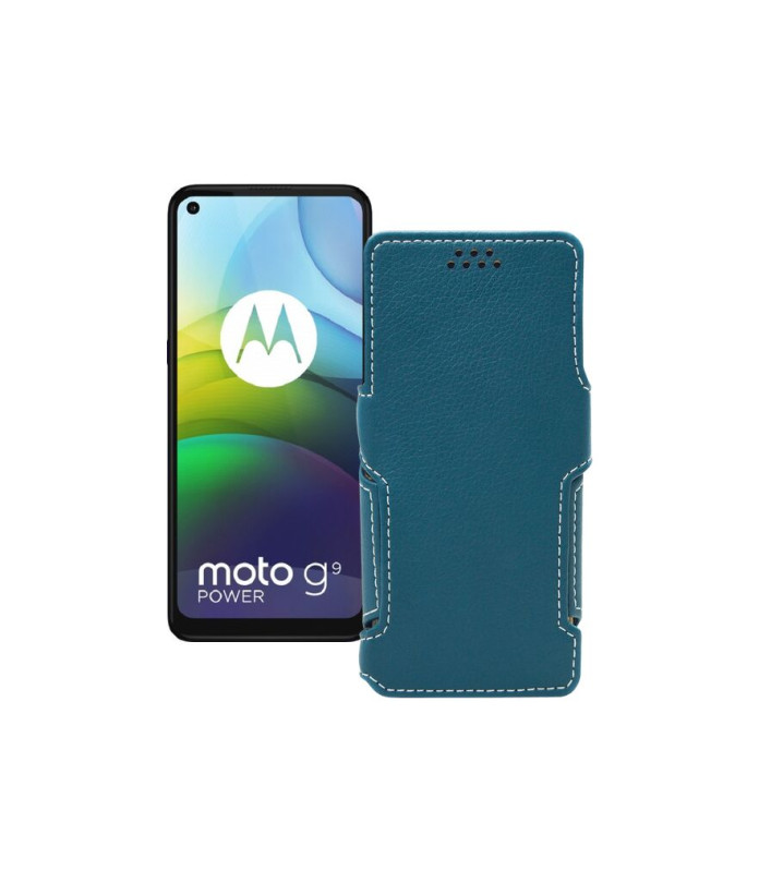 Чохол-книжка з екошкіри для телефону Motorola moto G9 Power