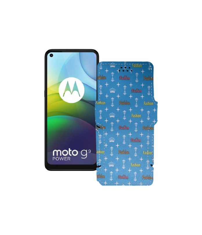 Чохол-книжка з екошкіри для телефону Motorola moto G9 Power