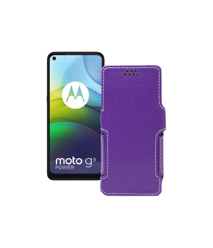 Чохол-книжка з екошкіри для телефону Motorola moto G9 Power