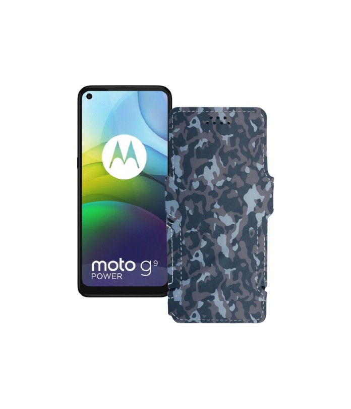 Чохол-книжка з екошкіри для телефону Motorola moto G9 Power