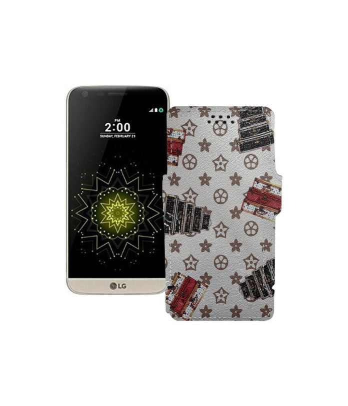 Чохол-книжка з екошкіри для телефону LG G5